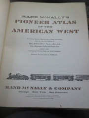 1969 Rand McNally’s Pioneer Atlas of the American West Vintage HC Book