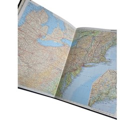 NY Times Atlas of the World 2nd Rev Ed 1989 HC