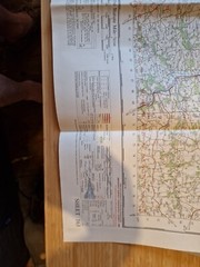 Ordnance Survey Map Of Great Britian – BARNSTABLE – 1961 – 1/63360