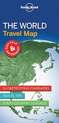 Lonely Planet The World Planning Map by Lonely Planet Sheet map, folded Book The