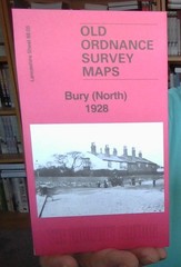 MAP OF Bury (North) 1928 Lancashire Sheet 88.05 NEW 9781787218390
