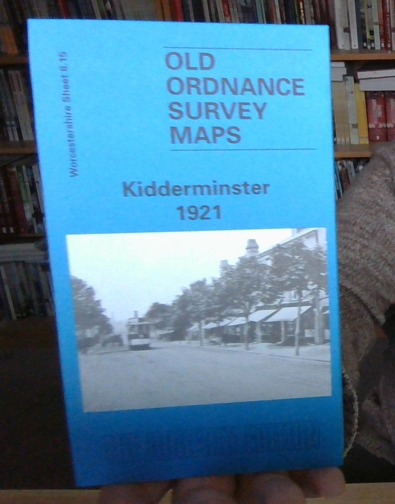 MAP OF Kidderminster 1921 Worcestershire Sheet 8.15 by John Boynton NEW