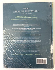 Oxford Atlas of the World 26th Edition Hardcover Geography Maps
