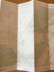 1979 Ordnance Survey Pathfinder Map NH 20/30 Fort Augustus and Loch Garry