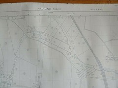 NORFOLK ORDNANCE SURVEY MAP ,THORPE MARKET/LOWER STREET/SUFFIELD ARMS/GUNTON ST
