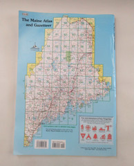 2006 The Maine Atlas and Gazetteer 11″ x 15.5″ DeLorme Topo Maps Lighthouses