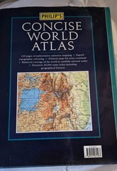 Philips Concise World Atlas Fifth Edition Hardcover Book Great Condition