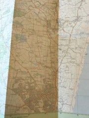 1986 Ordnance Survey Pathfinder Map 230 NJ 81/91 Dyce (incl Balmedie & Blackburn