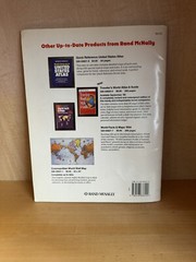 1994 Quick Reference World Atlas Paperback Rand McNally Staff