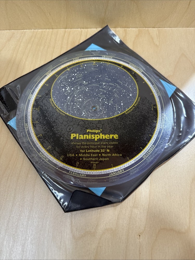 PHILIPS’ PLANISPHERE Showing The Principal Stars W slip and Instructions