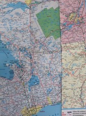 Vintage Tourist Map – Ontario – Canada by AAA and CAA – Edition 1996