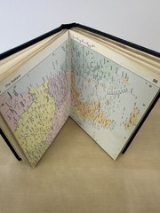Bartholomew Mini World Atlas 1980 Hardcover Vintage Map Book Reference Geography