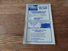 Brisbane To Cairns And Great Barrier Reef 1984 Tourist Booklet Guide 20pages