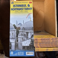 ISTANBUL & NORTHWEST TURKEY TRAVEL REFERENCE MAP WP By Itmb Pulishing Ltd *NEW*