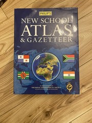 Philip’s New School Atlas & Gazetteer Hard Back Geographical Book