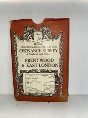 Ordnance Survey Map Brentwood & East London Sheet 72 Reprint Of 1st Edition. b1