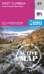 West Cumbria, Cockermouth & Wast Water by Ordnance Survey (Sheet map, folded)