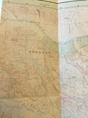 1996 Ordnance Survey Pathfinder Map 289 NM 86/96 Strontian and Ardgour