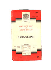 BARNSTAPLE – Ordnance Survey One Inch Map (Seventh Series) – cloth