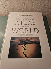 2007 Twelfth Edition Times Of London Atlas W/Case & Map Key Insert-Very Good