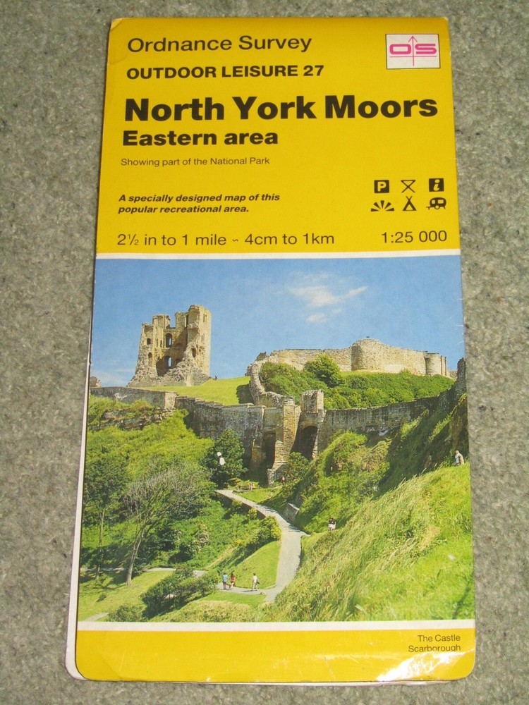 Ordnance Survey Outdoor Leisure 27 North York Moors Eastern area – 1993