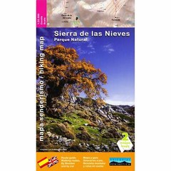 Spain, Sierra de las Nieves Natural Park Map and Guide walking cycling hiking