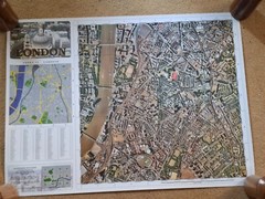 Aerial Photographs / Maps of London Boroughs – 4 Variations