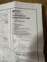 Northampton and Market Harborough Active Map by Ordnance Survey Sheet Map 223