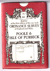 POOLE & ISLE OF PURBECK – Ordnance Survey Reprint of First Edition One Inch Map