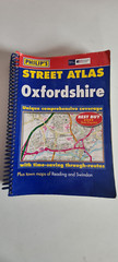 Philips, Ordnance Survey, Oxfordshire Street Atlas, Spiral Bound, 2nd Edition