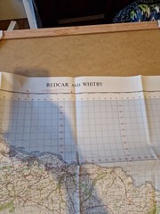 Ordnance Survey Map Of Great Britian – REDCAR AND WHITBY – 1965 – 1/63360
