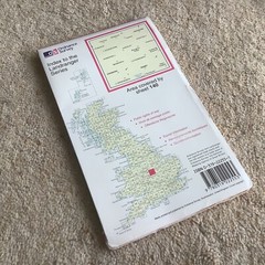 Ordnance Survey Landranger map 140: Leicester, Coventry & Rugby MINT