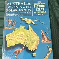 The Golden Book Picture Atlas of the World 6-Volume Set by Golden Press 1960