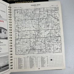 Pictorial Atlas of Otter Tail County Minnesota 1993 Battle Lake Volume 1 & 2