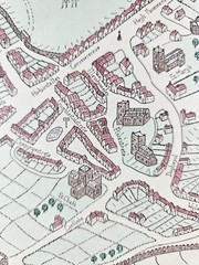 BROTHER CADFAEL SHREWSBURY MAP 1990 JOHN GARNONS WILLIAMS MEDIEVAL STYLE HISTORY