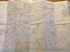 1989 Ordnance Survey Pathfinder Map 1219 ST 64/74 Frome And Shepton Mallet