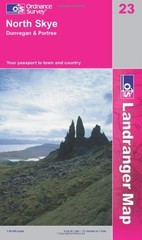 North Skye, Dunvegan and Portree (OS Lan… by Ordnance Survey Sheet map, folded