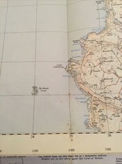1959 Ordnance Survey Provisional First Series Map Sheet SW33 St Just