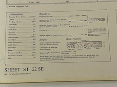 OS, 6 Inch to 1 Mile Map, sheet ST 22 SE, Somerset, Thornfalcon area, 1968