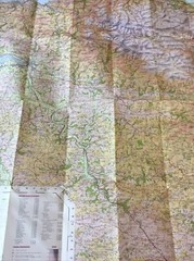 1972 Ordnance Survey One Inch Tourist Map Exmoor (incl Minehead & Barnstaple )
