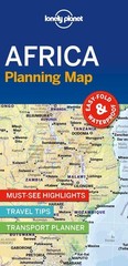 Lonely Planet Africa Planning Map by Lonely Planet (English) Folded Book
