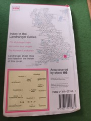 Ordnance Survey Landranger 188 Maidstone & The Weald Of Kent Map