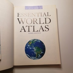 Essential World Atlas PB Oxford Book 3rd Edition International Coverage Maps