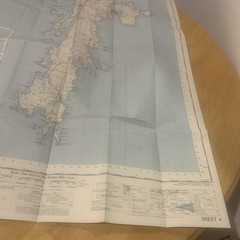 Ordnance Survey One Inch Map 1 Seventh Series Shetland Islands South Mainland OS