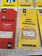 Maps X16 Of France Europe Hamburg Switzerland Michelin Maps Used Joblot