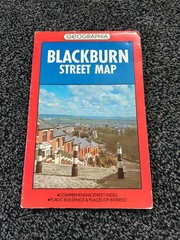 Geographia Blackburn Street Map & Street Index 1989