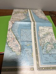 National Geographic Picture Atlas of Our Fifty States 1978 Vintage with Map