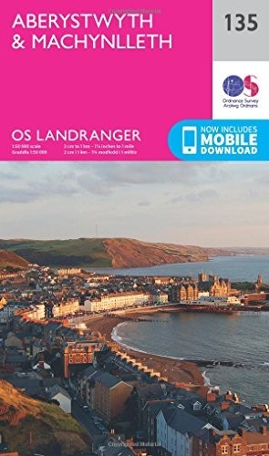 Aberystwyth & Machynlleth Map | Devil’s Bridge & Vale of R… by Ordnance Survey
