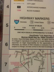 Vtg 2002 RAND MCNALLY EASYFINDER Charlotte NC Laminated Map NEW OLD STOCK!