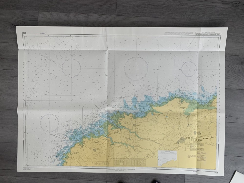 Admiralty Chart 2025 – Portsall to Anse de Kernic Sheet